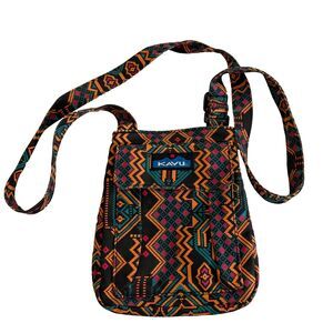 Kavu Pixel Palace Bag Women's Colorful Aztec Small Boho Purse